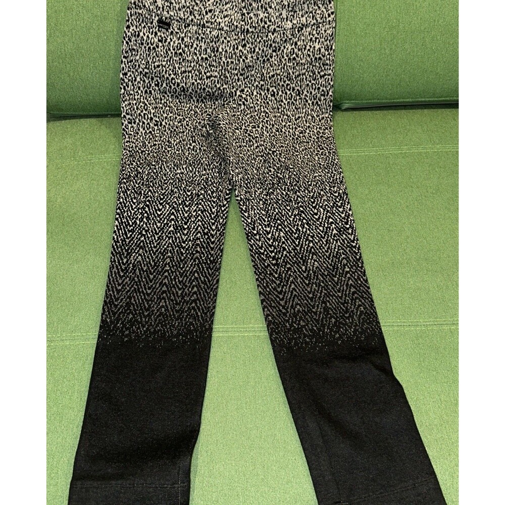 Lisette L Montreal Women's Pull On Stretch, sz 8, Uber Comfy, Animal Fade2Black